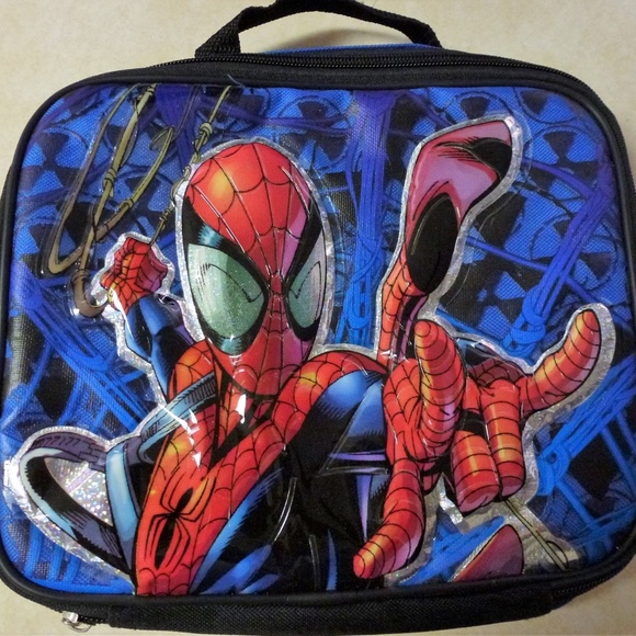 spiderman lunch bag